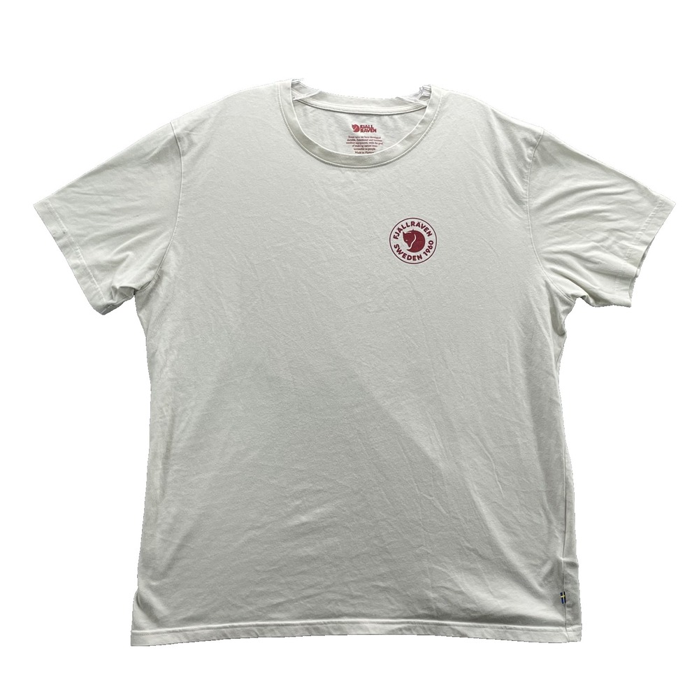 Fjallraven SwedenT-Shirt Men's XXL Outdoor Minimalist Gorpcore Travel Nature 90s